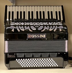 Rossini Marsala 96 Bas/ 4 korig, 34 toets Musette €4795,-